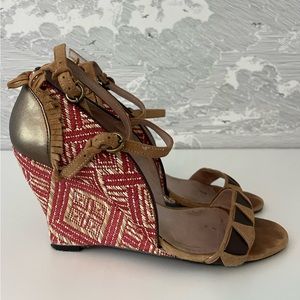 Farylrobin Woven Wedge Sandals Sz. 7.5